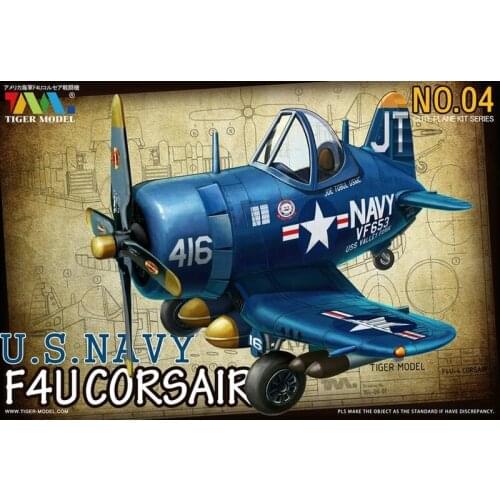 Tiger Model 104 WWII U.S.Navy F4U Corsair [Cute Series] - Q Versin