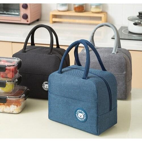 New Portable Cooler Bag Ice Pack Lunch Box Insulation Package Insulated Thermal Food Picnic Bags Pouch For Women Girl Kids SALE