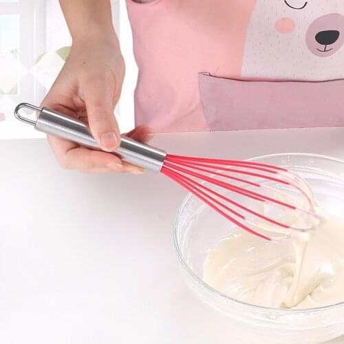 1pcs Drink Whisk Mixer Egg Beater Silicone Egg Beaters Kitchen Tools Hand Egg Mixer Cooking Foamer Whisk Cook Blender