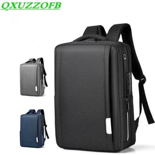 Laptop backpack 15.6 17.3inch Large capacity Business computer bag men women Password lock Anti-theft function new wholesales