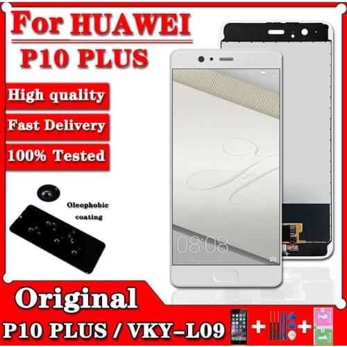 LCD For Huawei P10 Plus VKY-L09 VKY-L29 VKY-AL00 5.5" LCD Display Touch Screen Digitizer Assembly Replacement LCDs + Tool