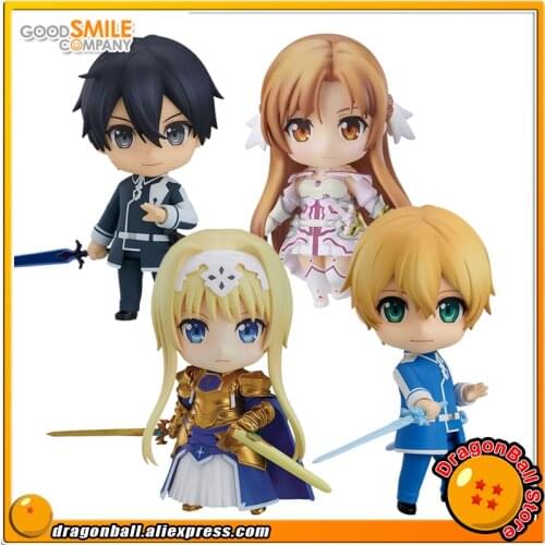 SALE0a "Sword Art Online: Alicization" Original Good Smile Company GSC Action Figure - Eugeo Kirito Asuna Alice