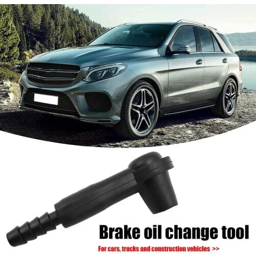 Car Brake Fluid Connector System Rubber Suction Nipple Adapter for Pneumatic Air Brake Fluid Bleeder Filling Equipment