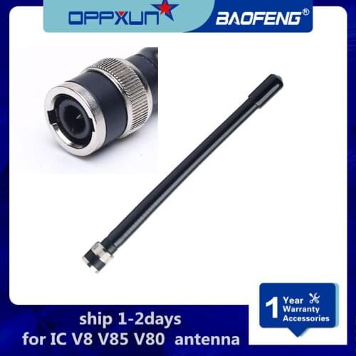 2020 New V80 Helical VHF BNC Antenna 136- 174MHz For ICOM IC-V8/V80/V82/V85/V80E Handheld Rad dropshipping Fast Shipping