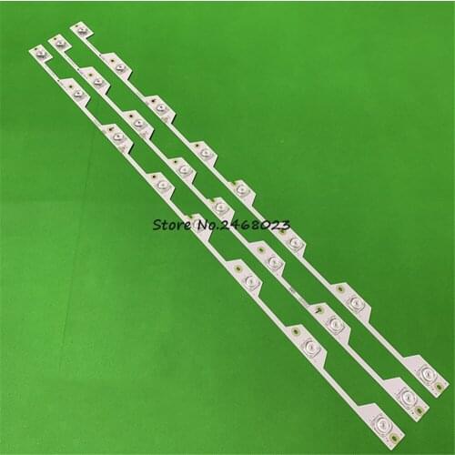 LED Backlight strip 8lamps for T CL L40P1-UD B40A739 L40P1-F 4C-LB4008-HR4 40HR330M08A5 LVU400ND1L