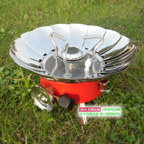 Outdoor barbecue supplies trainborn lotus ovations high efficiency portable water ovations windproof small size belt