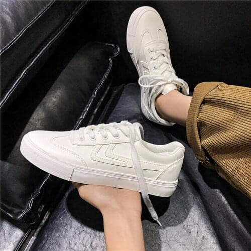 Patent Leather Shoes for Men White Flat Shoes for Men Leisure Trend Sports Leisure Small White Shoes Men Shoes