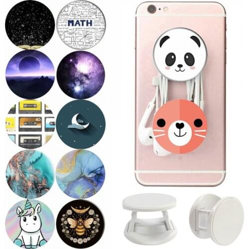 Universal Top Round Finger попсокет Phone Holder Young Cute Pocket Socket Stand Grip Ring Mount For Smartphone and Tablets
