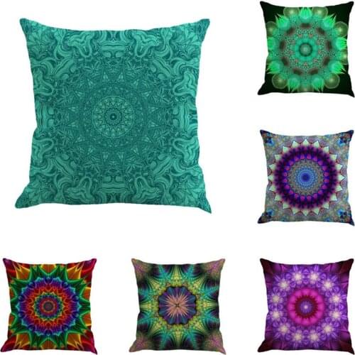 Thread Pattern Throw Pillow Case 45x45 cm Polyester Fabric 1 Piece Cushion Covers for Hotel Farmhouse Home Decoration Cheap Sale
