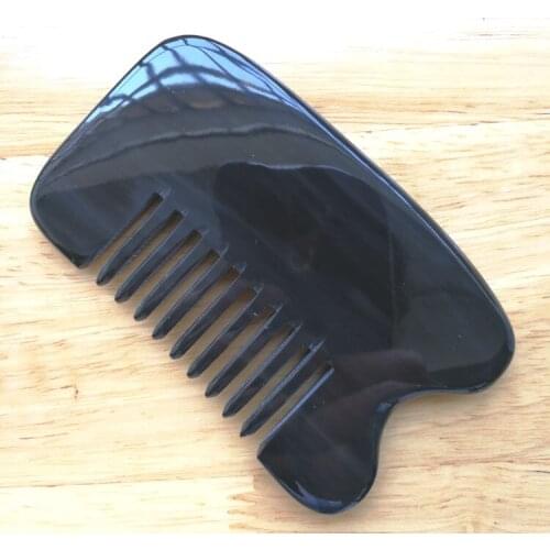 10pieces / 5pcs 9 teeth 8 teeth 6 teeth Beauty face Massager head back Guasha comb/100% Ox Horn/Scrapping therapy free shipping