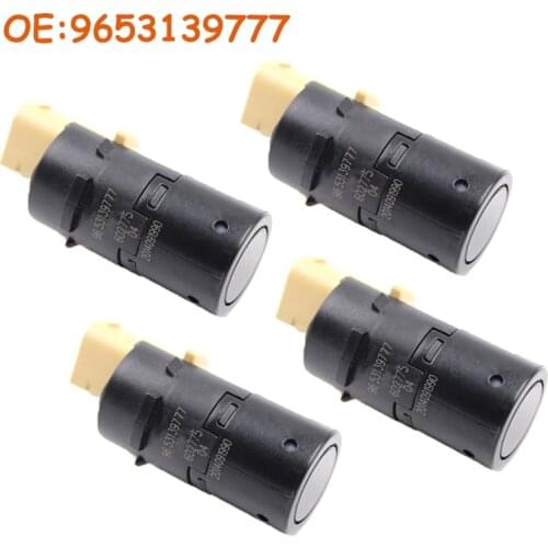 4 PCS 9653139777 For Peugeot Citroen Renault 307 308 SW Car Parking Radar Sensor PDC Parking Sensor 9649186580 9643326380 Car