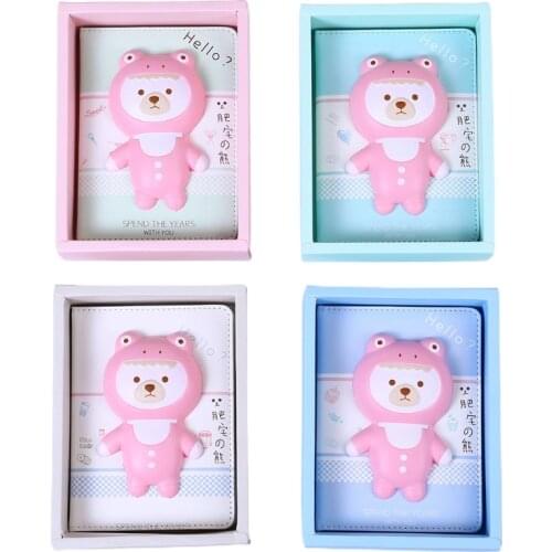 Slow Rebound Stress Relief Notebook Cute Cartoon Decompression Notepad Diary Book Planner School Supplies