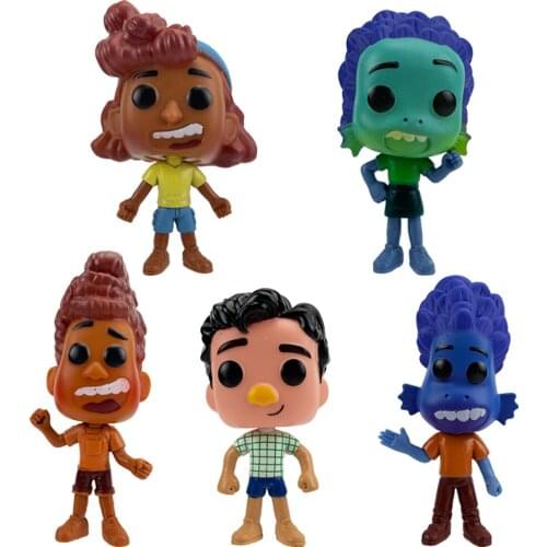 Disney Luca Pixar Action Figure Toys 5 Pcs/set Lucas Disney Figuritas PVC Cartoon Figure Toys for Children Baby Christmas Gift