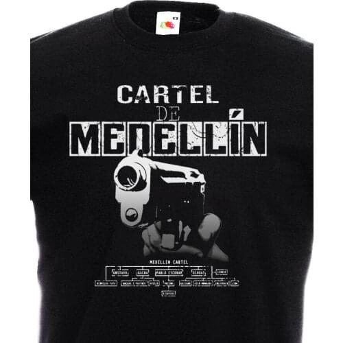 Cartel Medelin Escobar Colombia Cocaine Cartel Medellin Running T-Shirt 2019 Fashion Unisex Tee