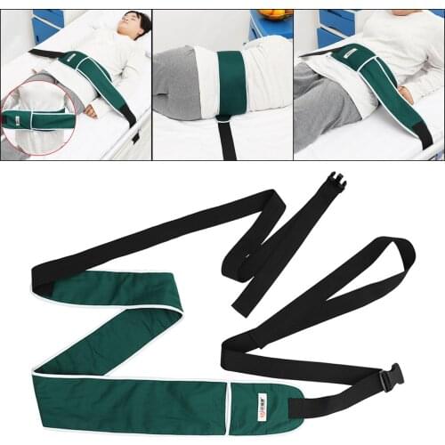 Personal Bed Restraining Strap Adjustable Anti-Fall Waist Belt for Patient