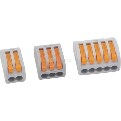 Terminal Block AWG 28-12 PTC-212 /213 /214/215 /218 Universal Compact Wire 2pin 4pin 3pin 5pin 8pin Connector Conductor