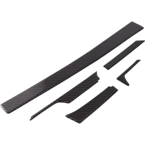 ABS Carbon Fiber Central Control Instrument Panel Decoration Stickers for Chevrolet Camaro 2016 2017 2018 2019 2020