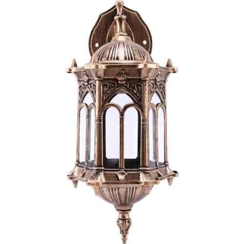Wall Light Lamp Decor Garden Home Doorway Corridor Villa Sconce Lighting Lantern Lamp Vintage