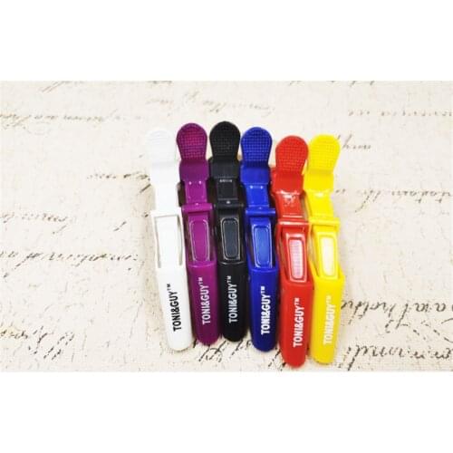 Traceless Crocodile Alligator Clip Duck Hairpin Hairdressing Partition Tools Haircutting Articles for Dye Perm E305