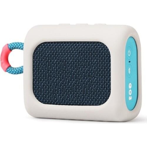 Dust-proof Silicone Case Protective Cover Shell Anti-fall Speaker Case for -JBL GO 3 GO3 Bluetooth Speaker Accessories