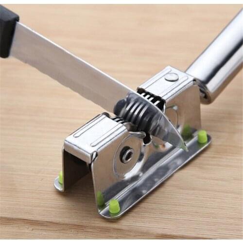 Household Knife Sharpeners Profession Knife Sharpener Stainless Steel Multifunctional Mini Knife Sharpening Kitchen Tools