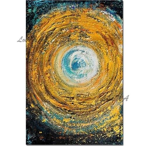 Hotel Decor Texture Thick Acrylic Canvas Art Handmade Oil Painting Wall Hanging High Quality Wall Art Paintings Picture Unframed