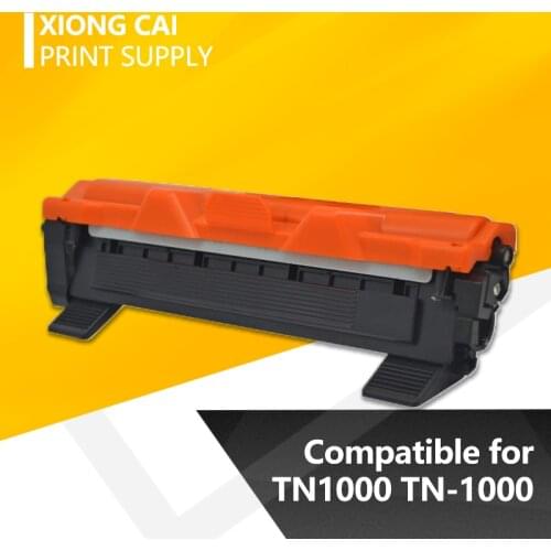 Black Compatible for Brother TN1000 TN-1000 Toner Cartridge for Printer TN1030 TN1050 TN1060 TN1070 TN1075 HL-1110 TN-1050