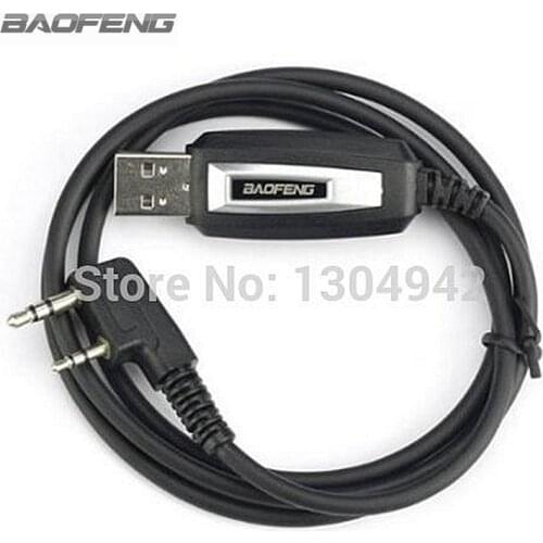 Baofeng USB Programming Cable for BAOFENG UV-5R 5RE Plus UV-82 UV-6 Driver With CD Software Walkie Talkie Accessories