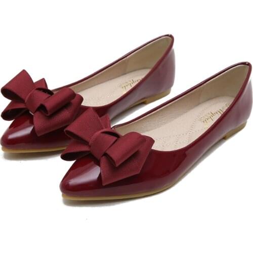 OL style Custom flat shoes female 2020 new shallow mouth pointed women bottom simple fashion small size 31 32 - 45 womens shoes