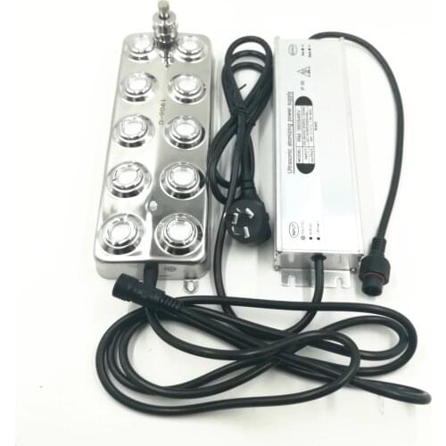 7sets/lot dc48V 10 head humidifier +220V waterproof power supply