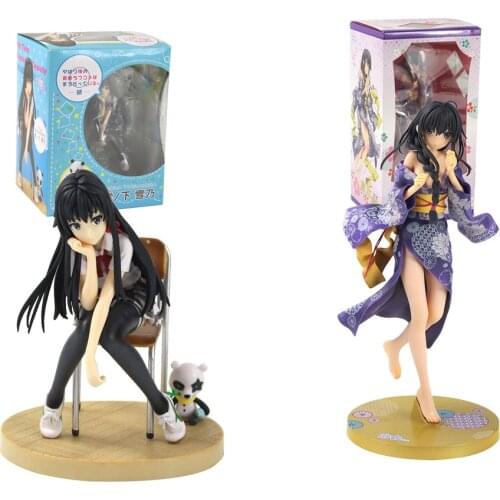 Yukinoshita Yukino Anime Action Figure Toys Japanese Anime My Teen Romantic Comedy SNAFU PVC Collectible Model Toys