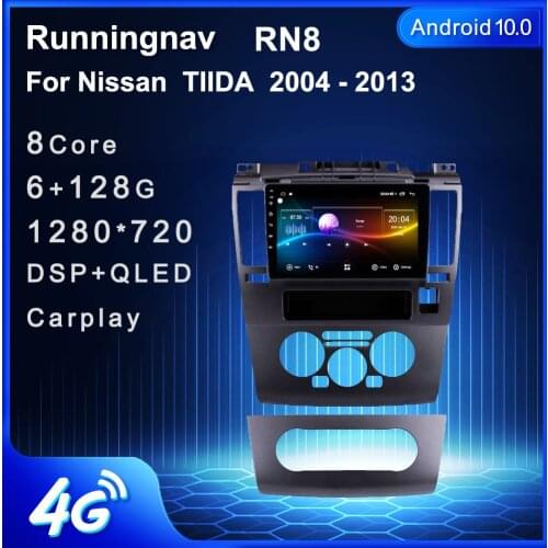 Runningnav For Nissan TIIDA 2004 - 2013 Car Radio 2 Din Android Car Radio Multimedia Video Player Navigation GPS