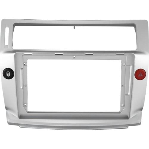 2 Din Car Radio Face Plate Frame for Citroen C-Quatre 2004-2009 Car DVD GPS Player Panel Dash Mount Kit Car Accessories