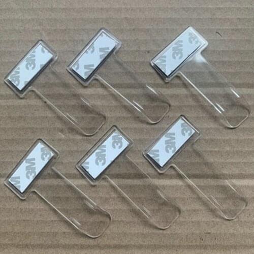 Car Storage Clip Plastic Ticket Holder Invoice Receipt Clip Parking Timer Bus Ticket Parking Holder Car Interior Accessories