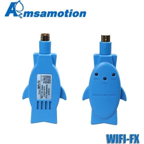 WIFI Wireless Programming Adapter For Mitsubishi FX Series PLC Replace USB-SC09-FX PLC Communication Cable MD8 Pin To RS422