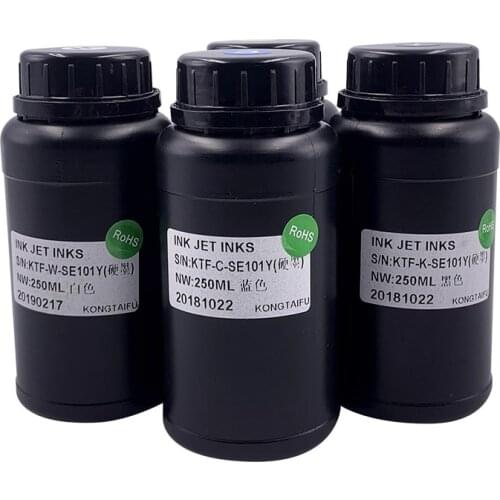 Free Shipping 250ml Bottle UV Ink Bottle For Epson L800 L805 L1800 R290 R300 1390 1400 1410 1430 1500W R3000 DX5 DX7 Printer Ink