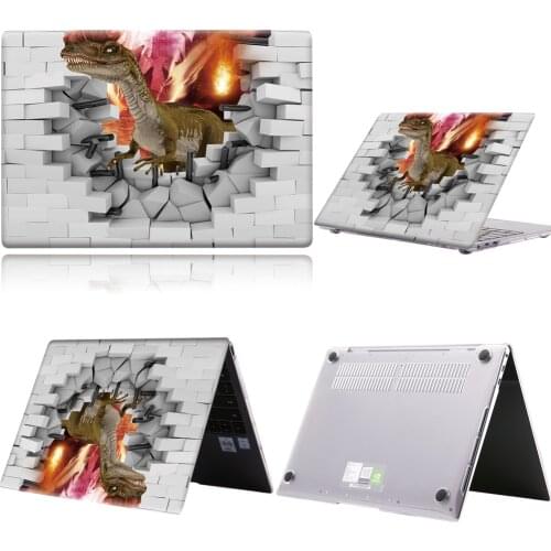 3D Art-dinosaur Laptop Case For Huawei MateBook 13/13 AMD Ryzen/14/D14/D15/X 2020/X Pro/Pro 16.1/Honor MagicBook 14/15 PC Shell