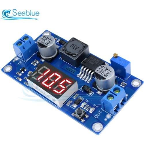 DC-DC XL6009 Digital Boost Step Up Power Supply Module Adjustable 4.5-32V to 5-35V Step-up Voltage Regulator With LED Voltmeter