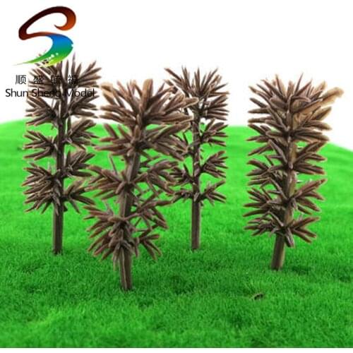 Cylindrical tree (trunk) DIY sand table model material cylindrical scene model Trunk doers of the word 500pcs