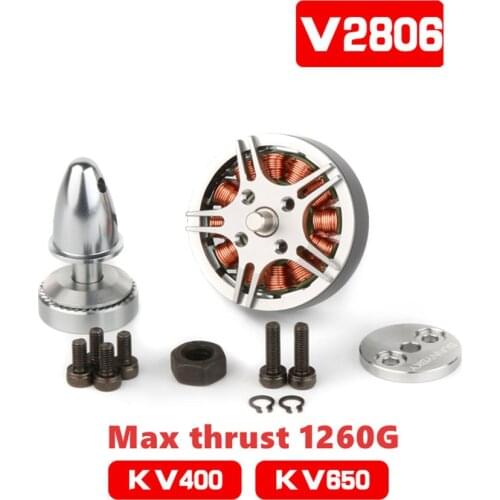 Sunnysky V2806 400kv 650KV Disc Brushless Motor 4-6S Lipo 20A ESC for RC Helicopter Quadcopter Multi-rotor Drone Accessories