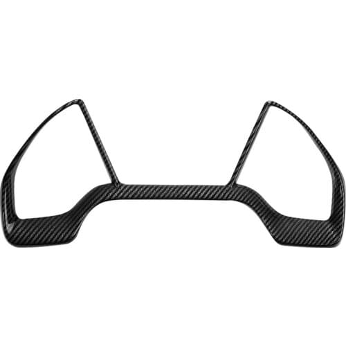 For 10Th Gen Civic Dash Board Instrument Panel Dial Dashboard Trim Cover Frame ABS Carbon Fiber Style for Honda Civic