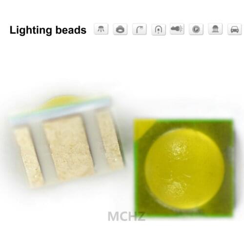 500pcs TIAN DIAN Flip chip 3535 power Ball head lens 3 W SMD LED diodo 3-4V 1000ma