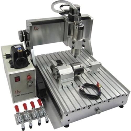 CNC router LY 3040 Z-VFD 1.5KW USB 4axis cnc milling machine with water tank for wood metal carving can do 3D article