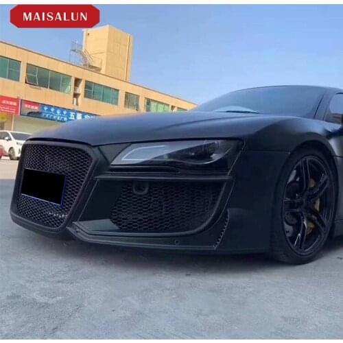 Applicable to Audi Straight R8 Regula Large Surround Front and Rear Bar Side Skirt Kit