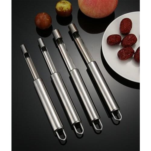Stainless steel corer apple pear Hawthorn jujube corer seed core extractor fruit core extractor kitchen vegetable and fruit tool
