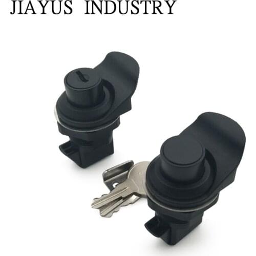 Plastic push lock communication equipment door lock 93 -303/304/313/314 with key embedded/handle lock