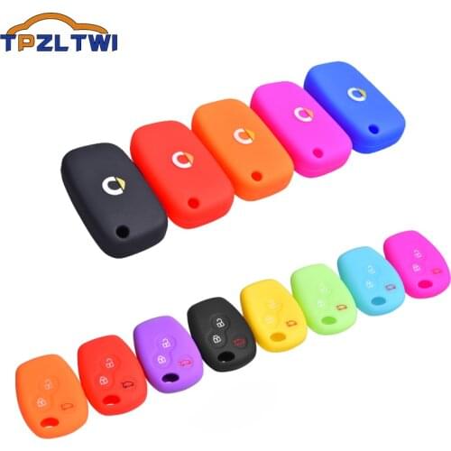 Silicone Car Remote Key Fob Cover Case For Smart Fortwo Forfour 453 Remote Key Shell Case Cover Auto Accessories 2015-2020