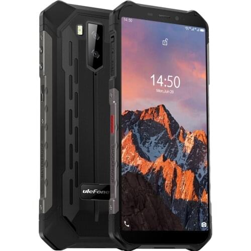 Ulefone Armor X5 Pro 4GB 64GB Cell Phone Waterproof Face ID 5000mAh Battery 5.5 inch Android 10.0 Octa Core 1.8GHz OTG NFC