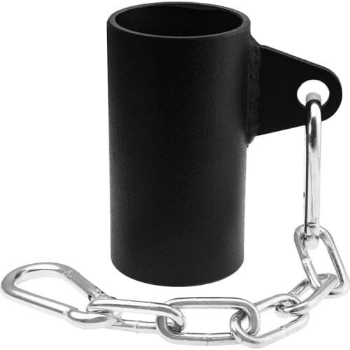 T-Bar Row Platform Landmine Eyelet Attachment for 2inch Bar with Chain for Bent over Row Exercise Full 360° Swivel