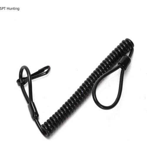 Tactical Gun Sling Single Point Pistol Handgun Spring Lanyard Sling Quick Release Shooting Hunting Strap Army Combat Gear
